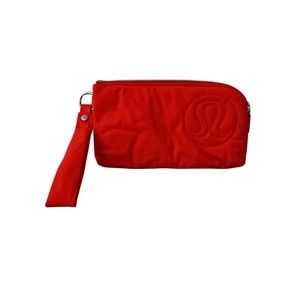 Lululemon Now and Always Pouch (Wristlet) *Puffy - Autumn Red